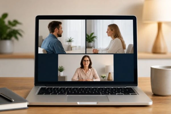 Image of online shuttle mediation Melksham